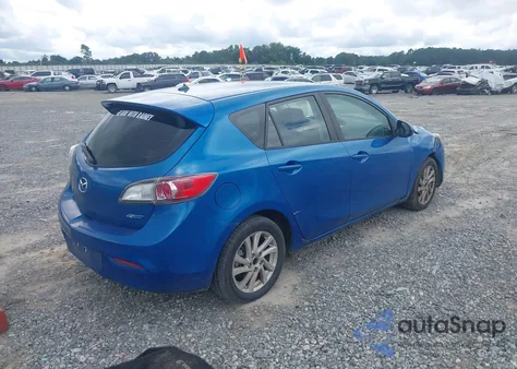 2012 Mazda Mazda3 I Touring из США, поврежденный, VIN JM1BL1L72C1679749